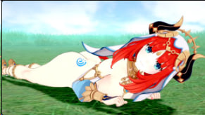 CAPTAINLEO 草原上的暴露与羞涩的爱情